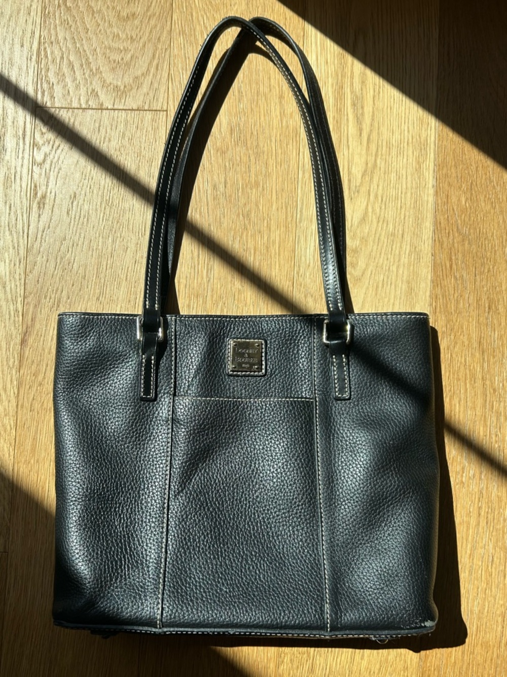 Dooney & Burke Pebble Grain Lexington Tote Bag